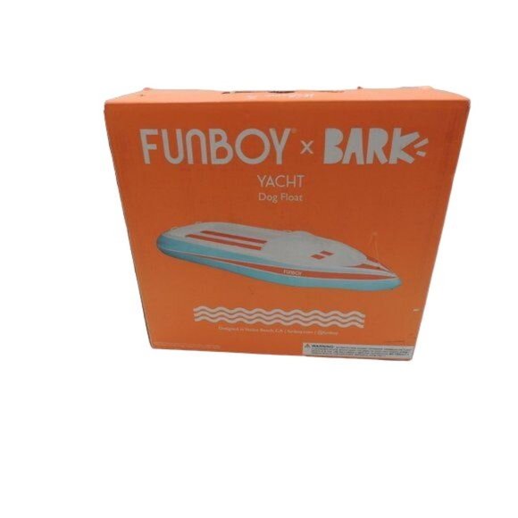 funboy Dog Funboy X Bark Yacht Dog Float Water Toy 63 X 27 Nib